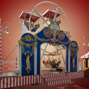 Nostalgie-Miniriesenrad mieten