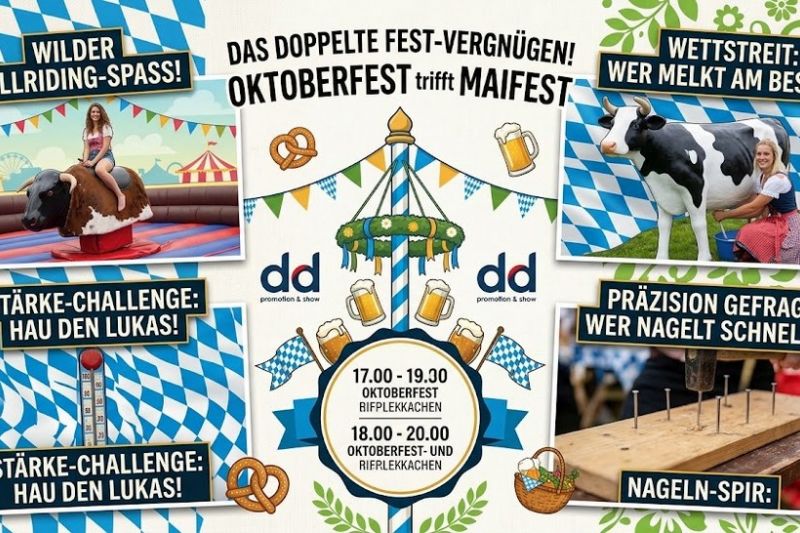 Oktoberfest-Party mieten, Mai-Fest-Party Vermietung