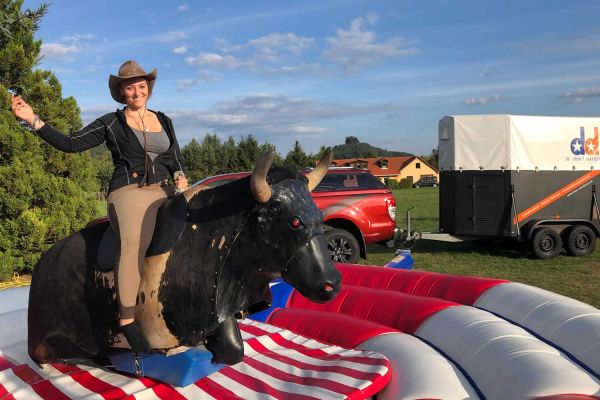Bullriding - Rodeo, elektrischen Bullen mieten im Raum Leipzig, Halle, Merseburg