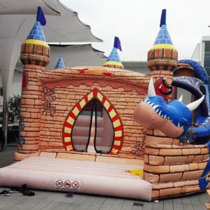 Hüpfburg Drache mieten, Hüpfburen Vermietung