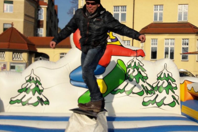 Snowboard-Simulator mieten, Snowboardsimulator Vermietung