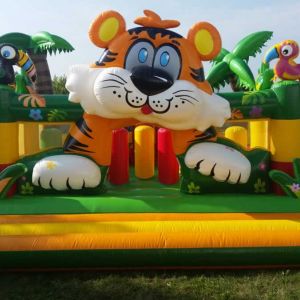 Hüpfburg Aktive Center Tiger mieten, Hüpfburgen Verleih