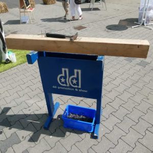 Wettnageln mieten, Nagelbock Vermietung