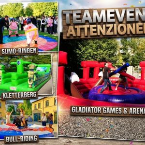 Fun- & Action-Party mieten | Teambuilding Ideen & Event-Module