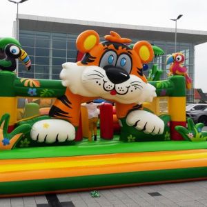 Hüpfburg Aktive Center Tiger mieten, Hüpfburgen Verleih