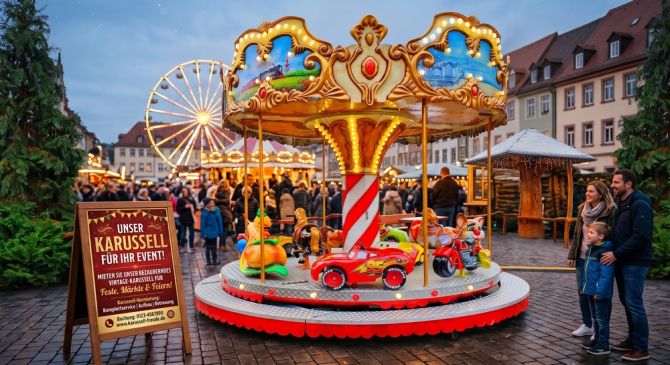 Vermietung Kinderkarusselle - Vermietung im Raum Leipzig, Halle, Merseburg, Sachsen