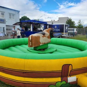 Rodeo Vermietung, Bullriding mieten, elektrischer Bulle Verleih