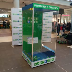 Wirbel-Box mieten, Cash-Box Vermietung, Verleih