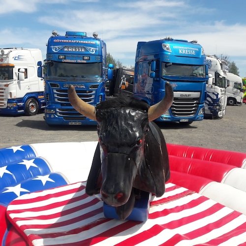 Bullriding, elektrischer Bulle, Rodeo Bulle