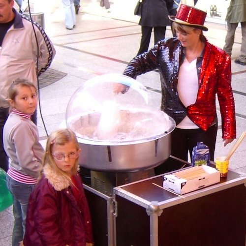 Zuckerwattemaschnine mieten Leipzig