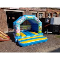 Hüpfburg mit Dach Spongebob Mieten