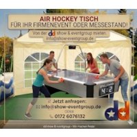 Airhockey mieten, Airhockey-Tisch Vermietung, Verleih
